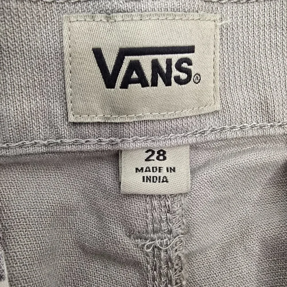 NWT Vans Intersect Drizzle Shorts size 28 Gray Greige in color Skate Shorts